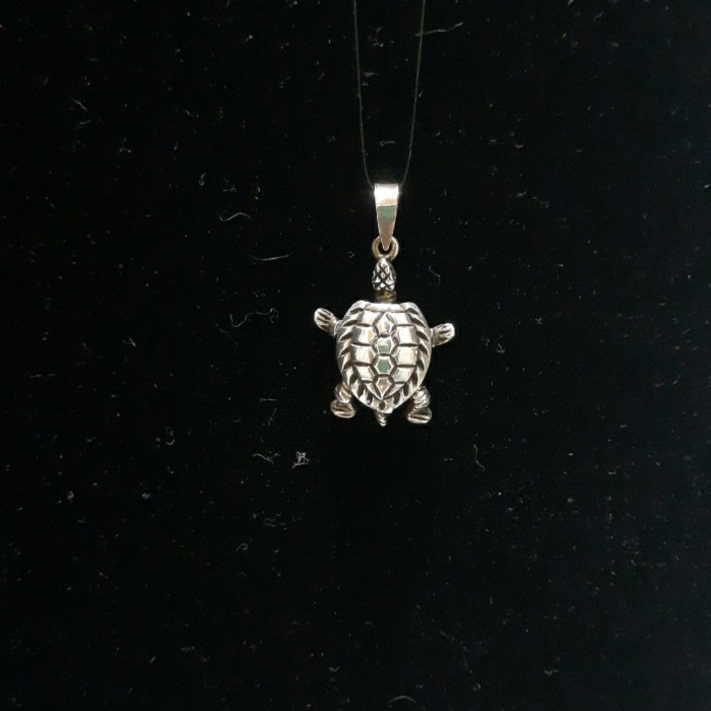 Sterling Turtle Charm